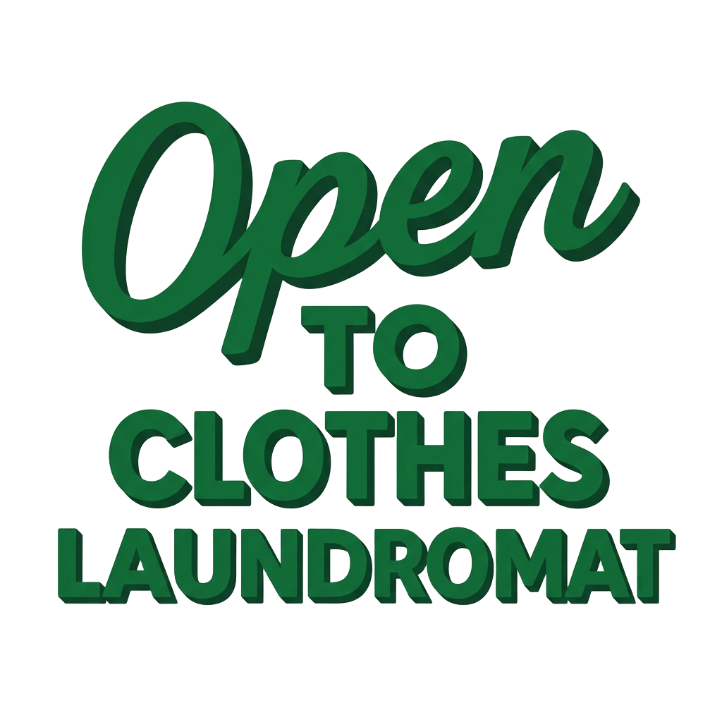 Open to Clothes Laundromat
